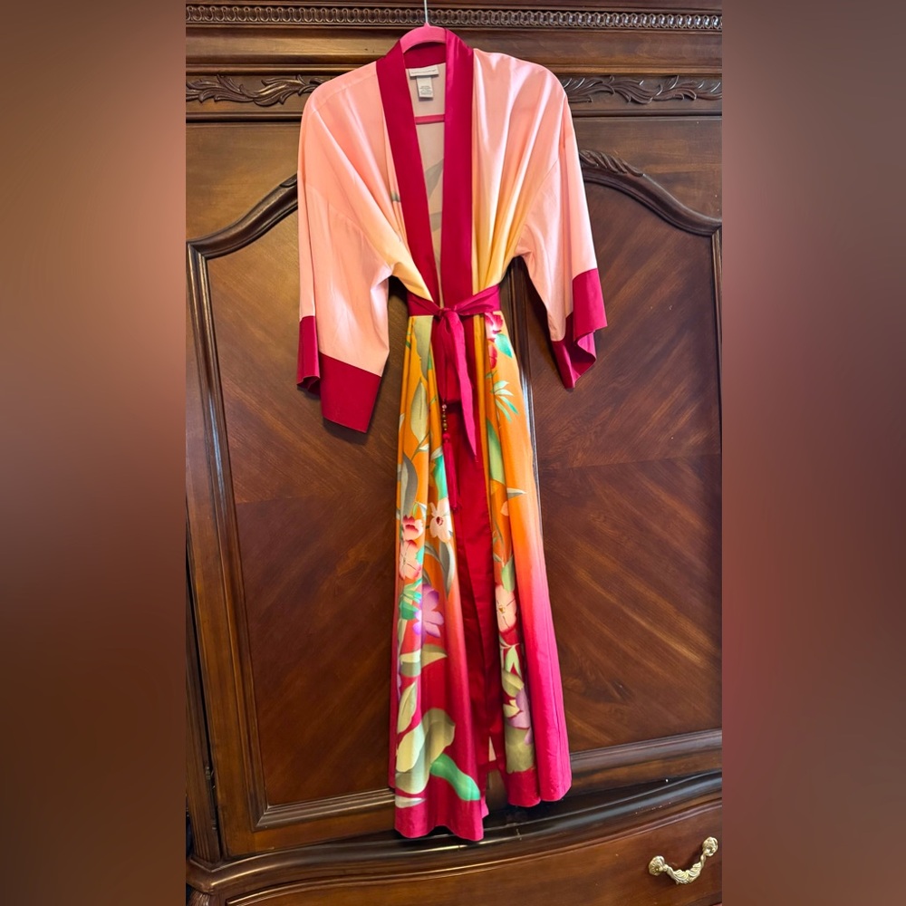 Soft Surrounding Silk Blend Robe